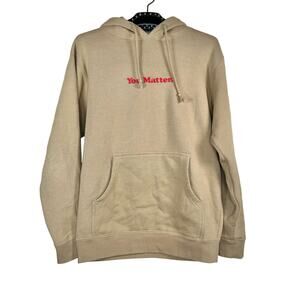 You Matter Hoodie Pullover Sweatshirt Medium Independent Trading Company
